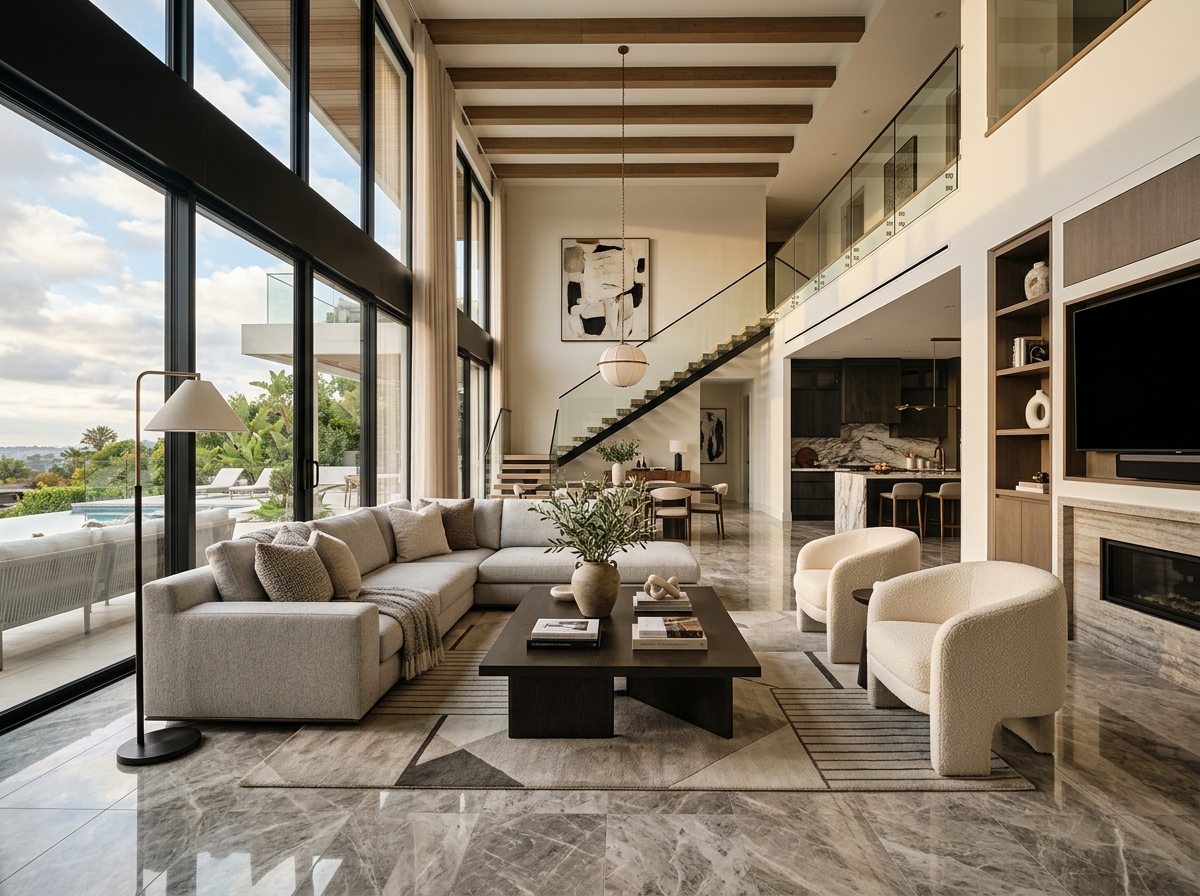 Fotografia profissional de interior de imóvel de luxo